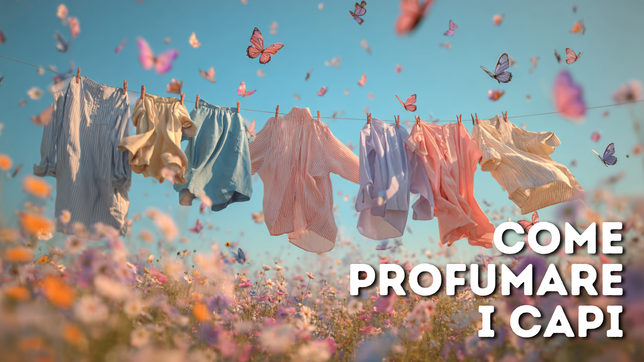 Come profumare i capi: metodi naturali e prodotti professionali per un bucato che sa di fresco