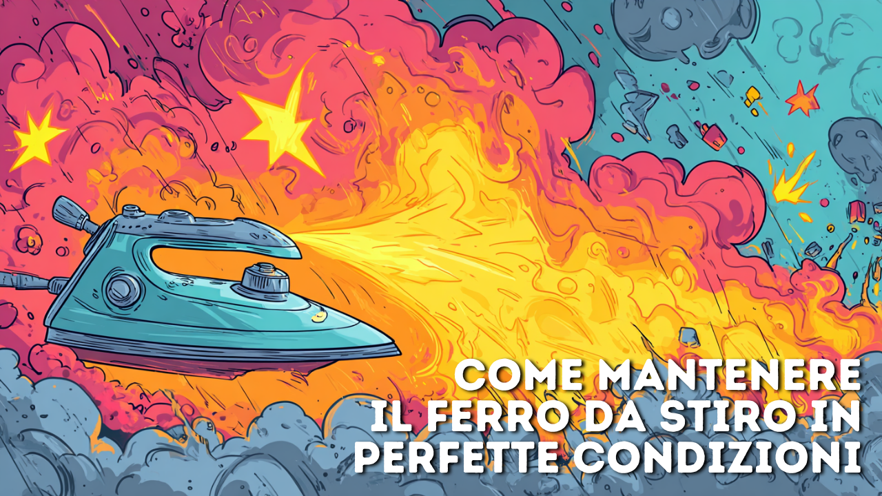 Come mantenere il ferro da stiro in perfette condizioni
